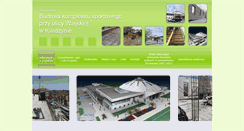 Desktop Screenshot of komplekssportowy.kwidzyn.pl