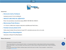Tablet Screenshot of kwidzyn.pl